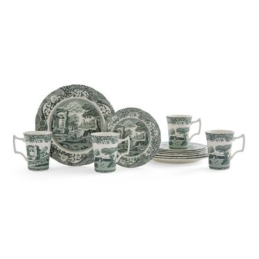 Heritage Green Italian 12 Piece Set